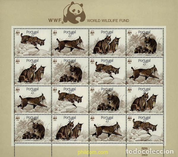 Sellos: 12635 MNH PORTUGAL 1988 LINCE IBERICO