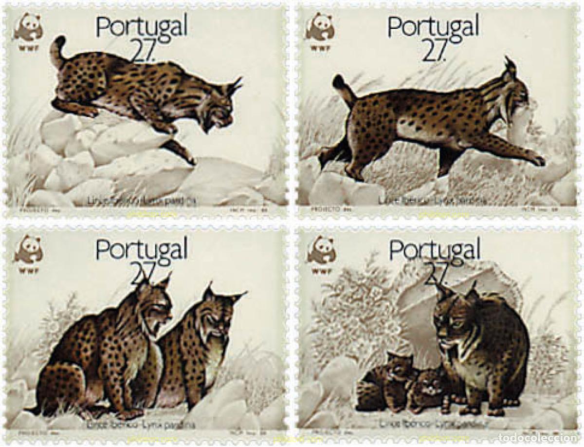 Sellos: 88051 MNH PORTUGAL 1988 LINCE IBERICO