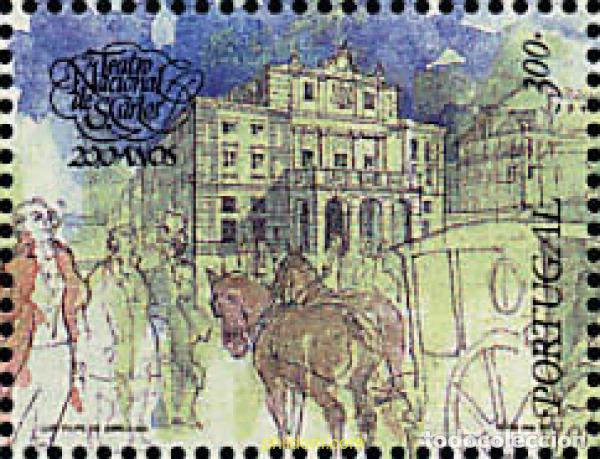 Sellos: 106685 MNH PORTUGAL 1993 BICENTENARIO DEL TEATRO NACIONAL DE SAN CARLOS
