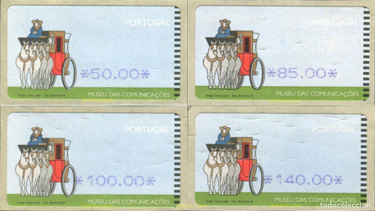 Sellos: 86943 MNH PORTUGAL 1998 ETIQUETA DE FRANQUEO