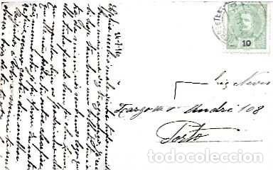 Selos: Portugal & Marcofilia, Pareja,, Fantasia, Ed. C. Serie B329, Poerto 1910 (329)