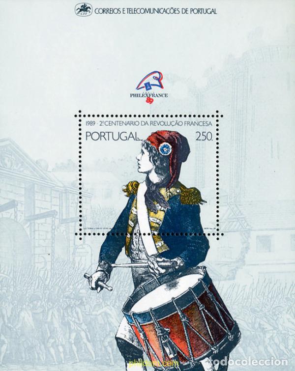 Sellos: 106641 MNH PORTUGAL 1989 BICENTENARIO DE LA REVOLUCION FRANCESA