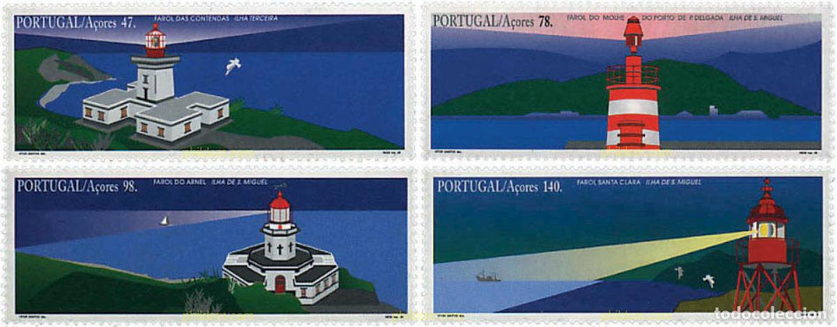 Sellos: 44642 MNH AZORES 1996 FAROS