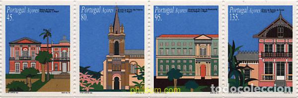 Sellos: 366981 MNH AZORES 1995 ARQUITECTURA