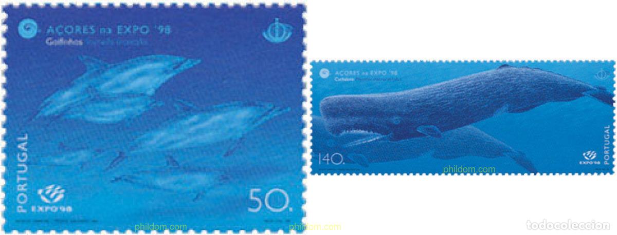 Sellos: 44737 MNH AZORES 1998 EXPO 98. EXPOSICION UNIVERSAL DE LISBOA. A&Ntilde;O INTERNACIONAL DE LOS OCEANOS