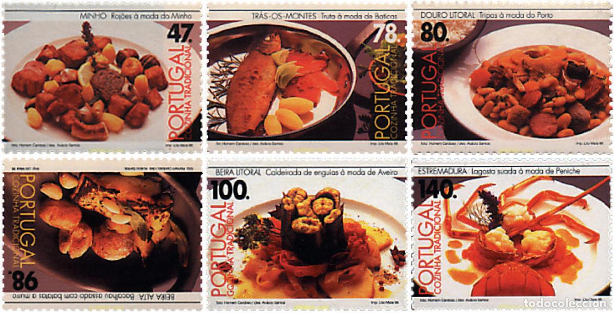 Sellos: 87148 MNH PORTUGAL 1996 COCINA TRADICIONAL PORTUGUESA