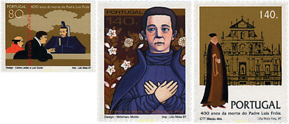 Sellos: 87069 MNH PORTUGAL 1997 400 ANIVERSARIO DE LA MUERTE DEL PADRE LUIS FROIS