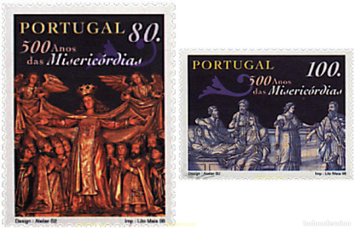 Sellos: 86852 MNH PORTUGAL 1998 500 ANIVERSARIO DE LAS &rdquo;MISERICORDIAS&rdquo; (INSTITUCION DE SOLIDARIDAD)