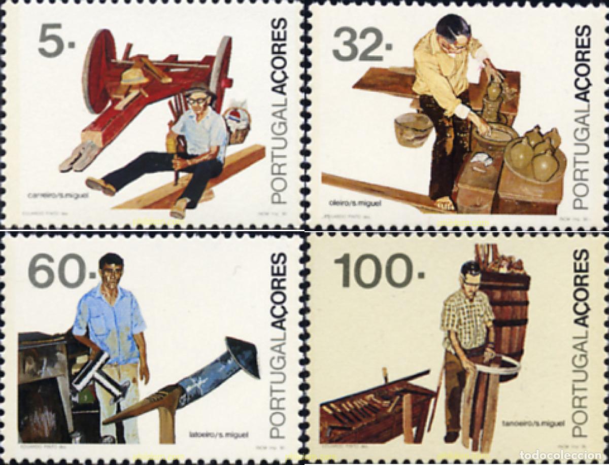 Sellos: 3305 MNH AZORES 1990 ARTESANIA TRADICIONAL