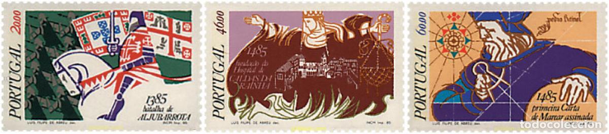 Sellos: 32316 MNH PORTUGAL 1985 FECHAS HISTORICAS DE PORTUGAL
