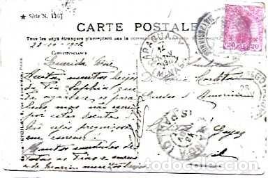 Sellos: Portugal y Marcofilia, Mujer, Fantas&iacute;a, Ed. ETOILE, Matosinhos a Araguari Brasil 1912 (4163)