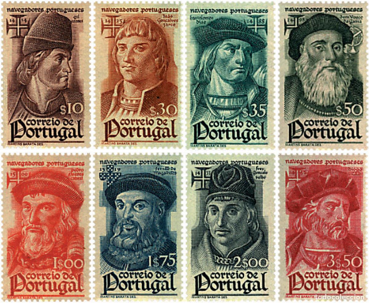 Sellos: 37296 MNH PORTUGAL 1945 NAVEGANTES