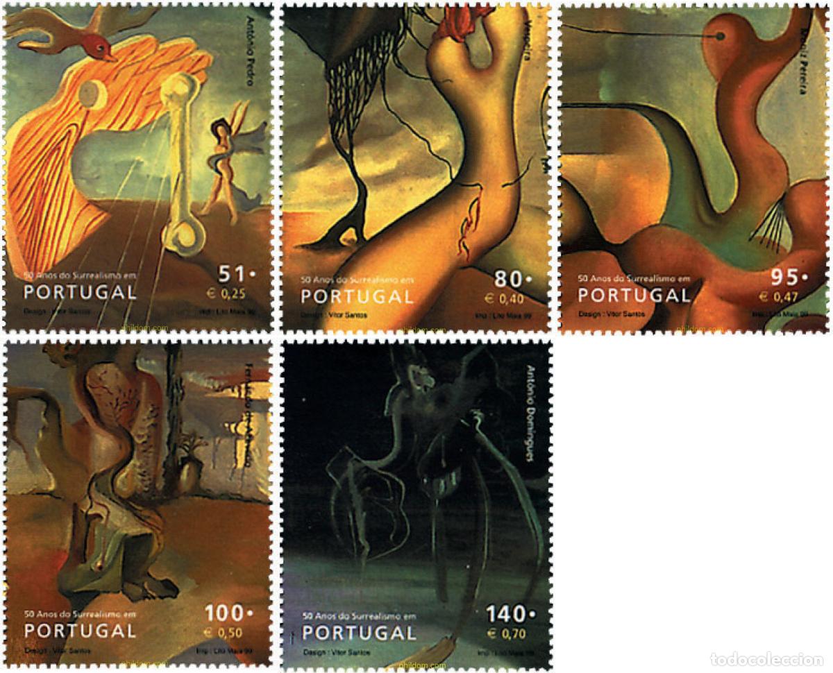 Sellos: 86777 MNH PORTUGAL 1999 50 ANIVERSARIO DEL SURREALISMO