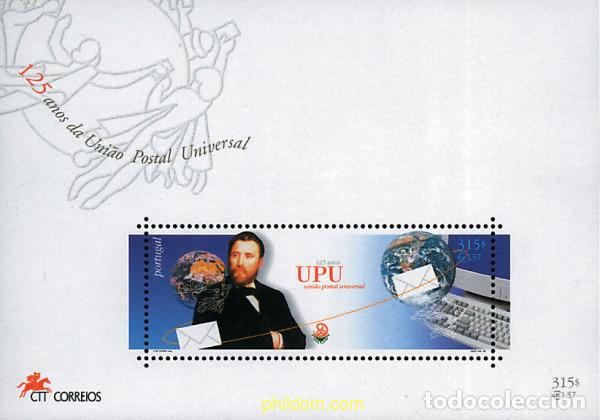 Sellos: 87506 MNH PORTUGAL 1999 125 ANIVERSARIO DE LA UPU