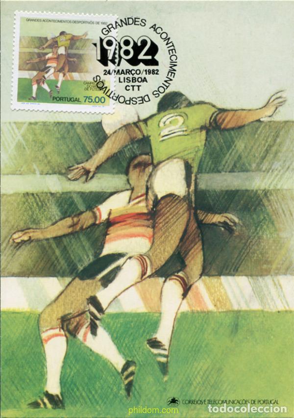 Sellos: 583670 MNH PORTUGAL 1982 GRANDES ACONTECIMIENTOS DEPORTIVOS.