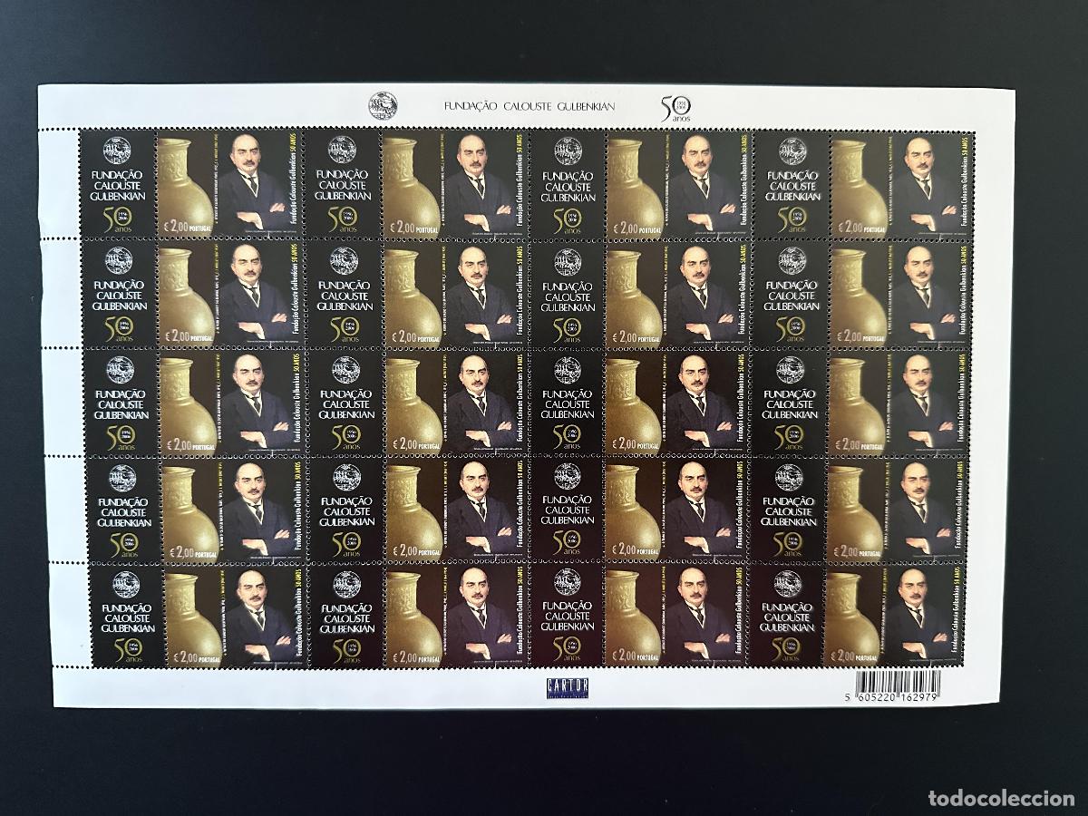 Sellos: Portugal 2006 Mi. 3078 C Funda&ccedil;ao Calouste Gulbenkian Ficha corporativa de 50 a&ntilde;os