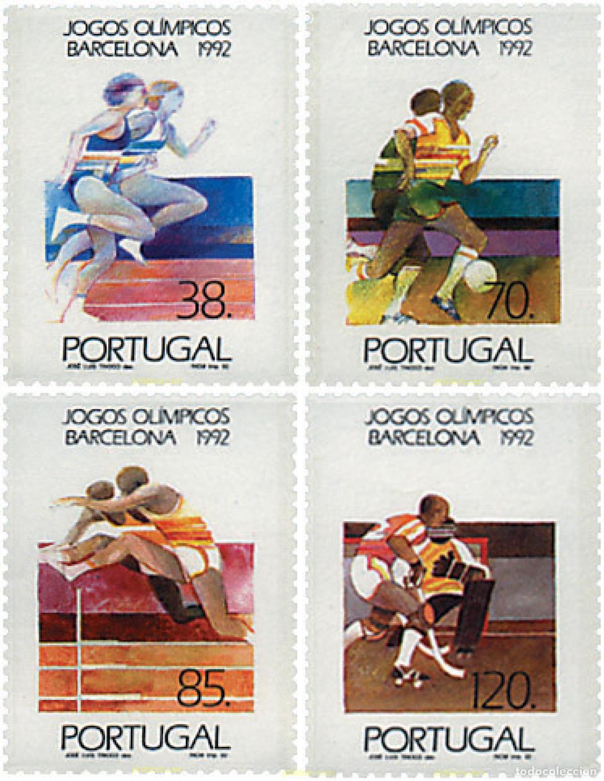 Sellos: 87667 MNH PORTUGAL 1992 25 JUEGOS OLIMPICOS VERANO BARCELONA 1992