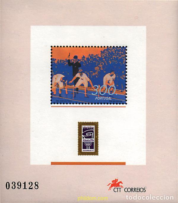 Sellos: 87463 MNH PORTUGAL 1996 26 JUEGOS OLIMPICOS VERANO ATLANTA 1996