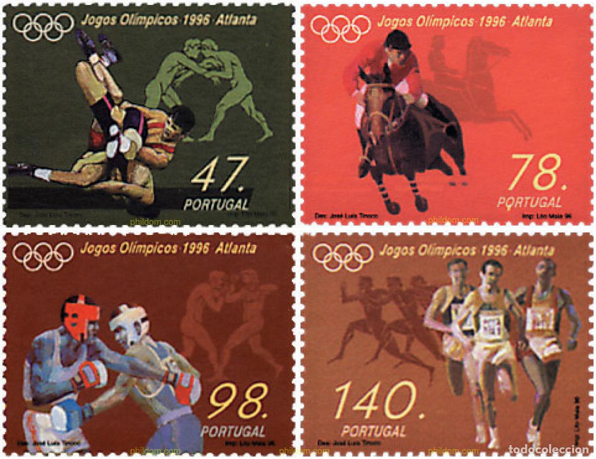 Sellos: 87126 MNH PORTUGAL 1996 26 JUEGOS OLIMPICOS VERANO ATLANTA 1996