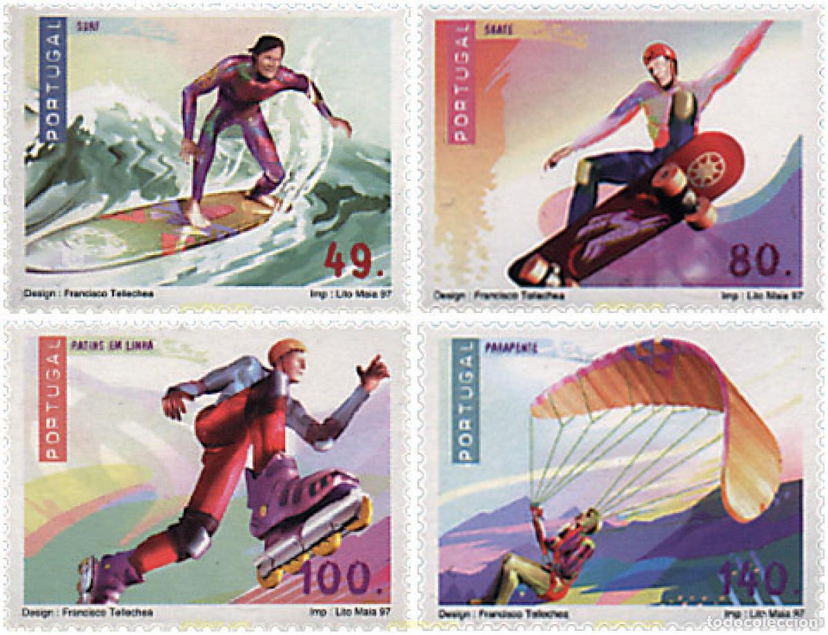 Sellos: 87065 MNH PORTUGAL 1997 DEPORTES EXTREMOS