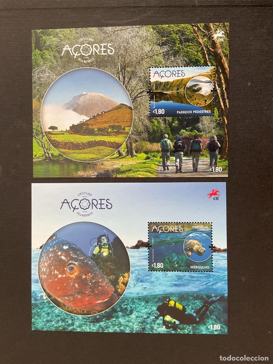 Sellos: AZORES N&ordm; YVERT F610/1*** A&Ntilde;O 2016. AZORES, CERTIFICADO POR LA NATURALEZA