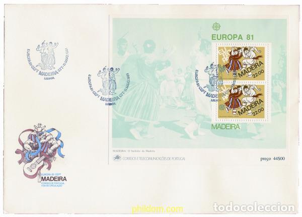 Sellos: 23914 MNH MADEIRA 1981 EUROPA CEPT. FOLCLORE