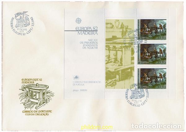Sellos: 23951 MNH MADEIRA 1982 EUROPA CEPT. HISTORIA