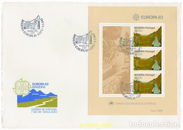 Sellos: 23988 MNH MADEIRA 1983 EUROPA CEPT. GRANDES OBRAS DE LA HUMANIDAD