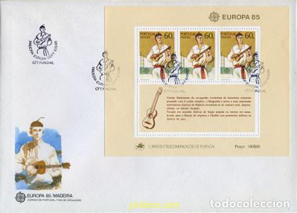 Stamps: 24059 MNH MADEIRA 1985 EUROPA CEPT. A&Ntilde;O EUROPEO DE LA MUSICA