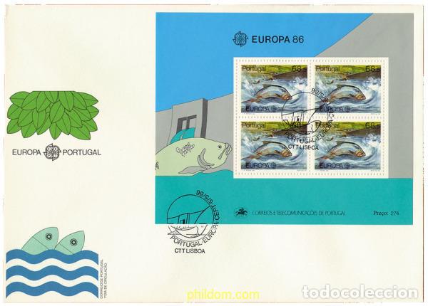 Sellos: 24096 MNH PORTUGAL 1986 EUROPA CEPT. PATRIMONIO ARTISTICO Y NATURAL