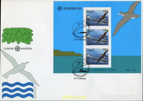 Sellos: 24091 MNH MADEIRA 1986 EUROPA CEPT. PATRIMONIO ARTISTICO Y NATURAL