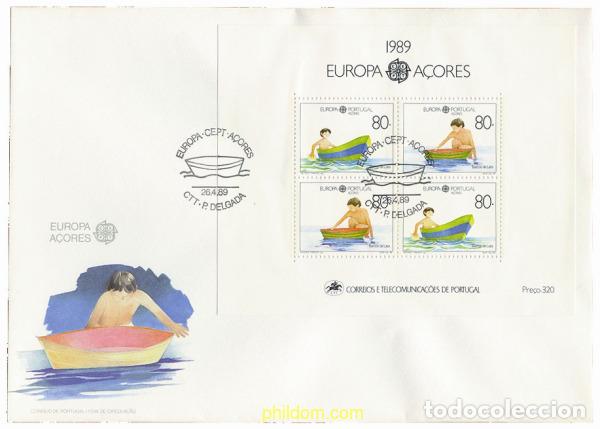 Sellos: 24179 MNH AZORES 1989 EUROPA CEPT. JUEGOS INFANTILES