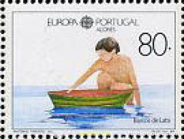 Sellos: 107010 MNH AZORES 1989 EUROPA CEPT. JUEGOS INFANTILES