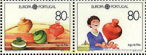 Sellos: 106635 MNH PORTUGAL 1989 EUROPA CEPT. JUEGOS INFANTILES
