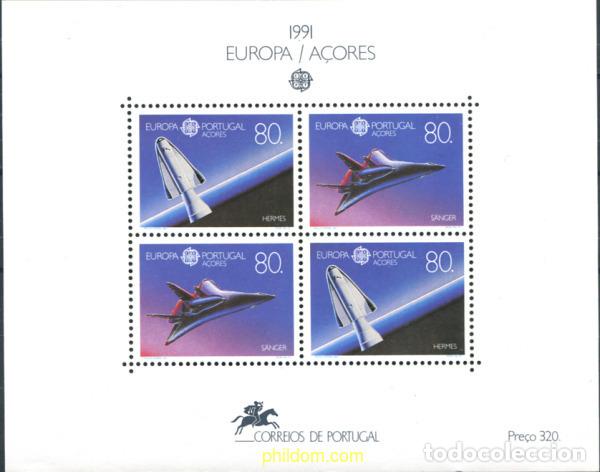 Sellos: 69794 MNH AZORES 1991 EUROPA CEPT. TELECOMUNICACIONES