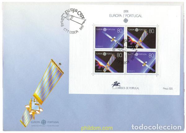 Sellos: 24284 MNH PORTUGAL 1991 EUROPA CEPT. TELECOMUNICACIONES