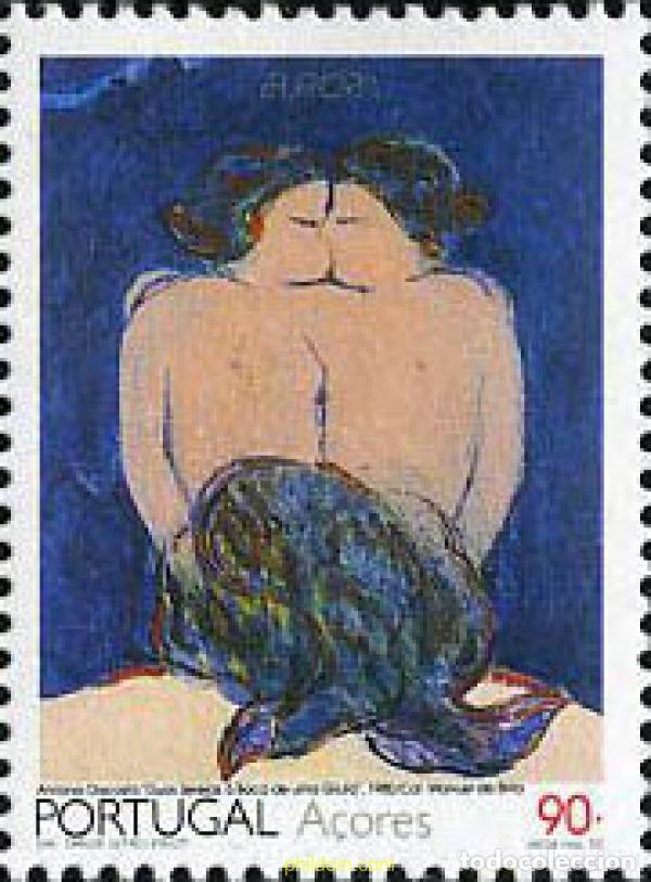 Sellos: 62842 MNH AZORES 1993 EUROPA CEPT. ARTE CONTEMPORANEO