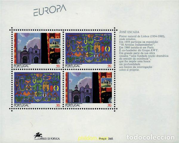 Sellos: 88382 MNH PORTUGAL 1993 EUROPA CEPT. ARTE CONTEMPORANEO