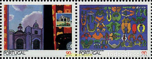 Sellos: 366940 MNH PORTUGAL 1993 EUROPA CEPT. ARTE CONTEMPORANEO