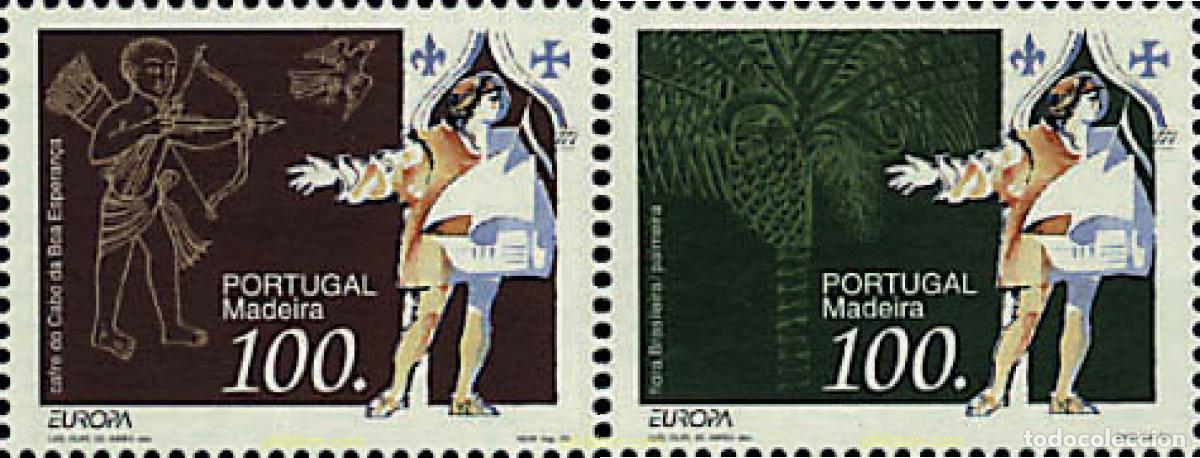Sellos: 107076 MNH MADEIRA 1994 EUROPA CEPT. GRANDES DESCUBRIMIENTOS