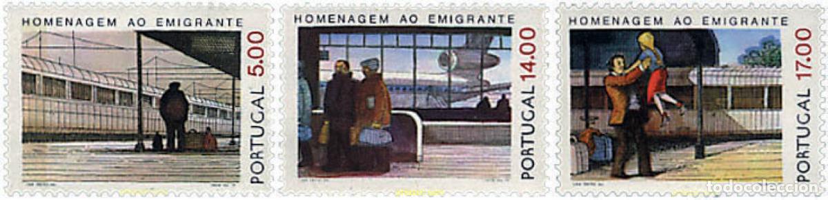 Sellos: 57152 MNH PORTUGAL 1979 HOMENAJE A LOS EMIGRANTES