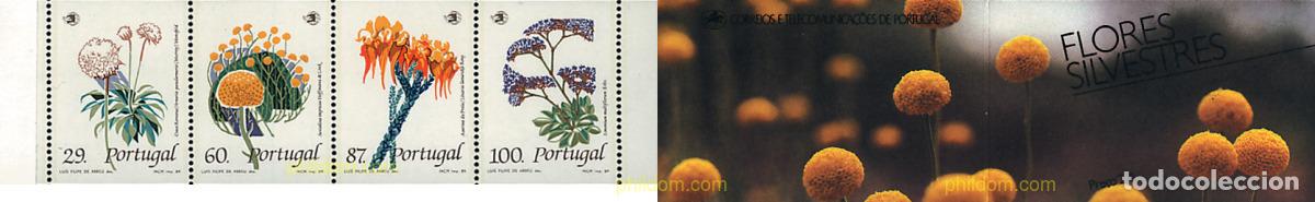 Sellos: 2523 MNH PORTUGAL 1989 FLORES SILVESTRES