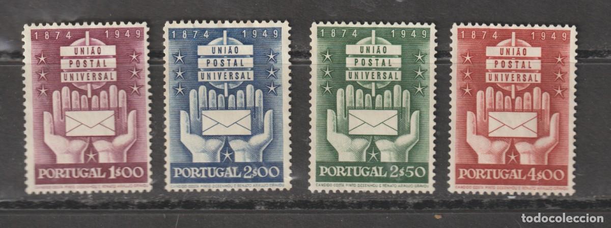 Sellos: Portugal 1949 - Yvert 726/729 nuevos sin goma