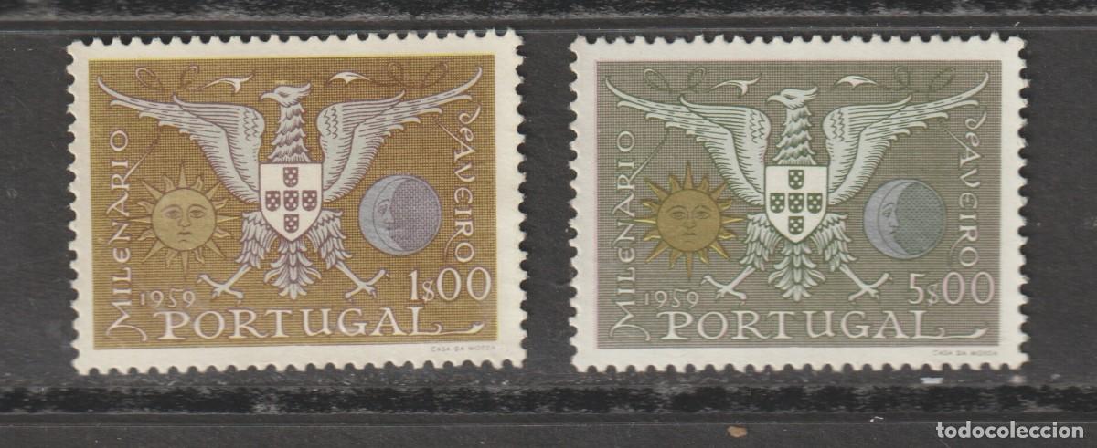Sellos: Portugal 1959 - Yvert 857/858 nuevos sin goma