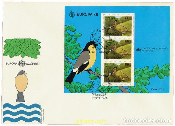 Sellos: 24076 MNH AZORES 1986 EUROPA CEPT. PATRIMONIO ARTISTICO Y NATURAL