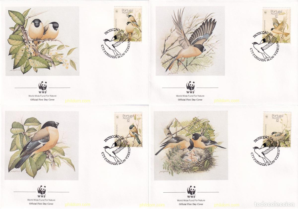 Sellos: 23289 MNH AZORES 1990 CAMACHUELO DE LAS AZORES