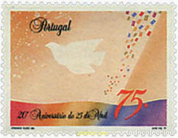 Sellos: 87583 MNH PORTUGAL 1994 20 ANIVERSARIO DE LA REVOLUCION DE LOS CLAVELES