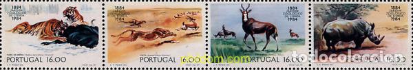 Sellos: 6907 MNH PORTUGAL 1984 CENTENARIO DEL ZOOLOGICO DE LISBOA