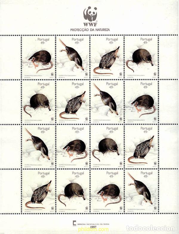 Sellos: 12680 MNH PORTUGAL 1997 DESMAN DE LOS PIRINEOS