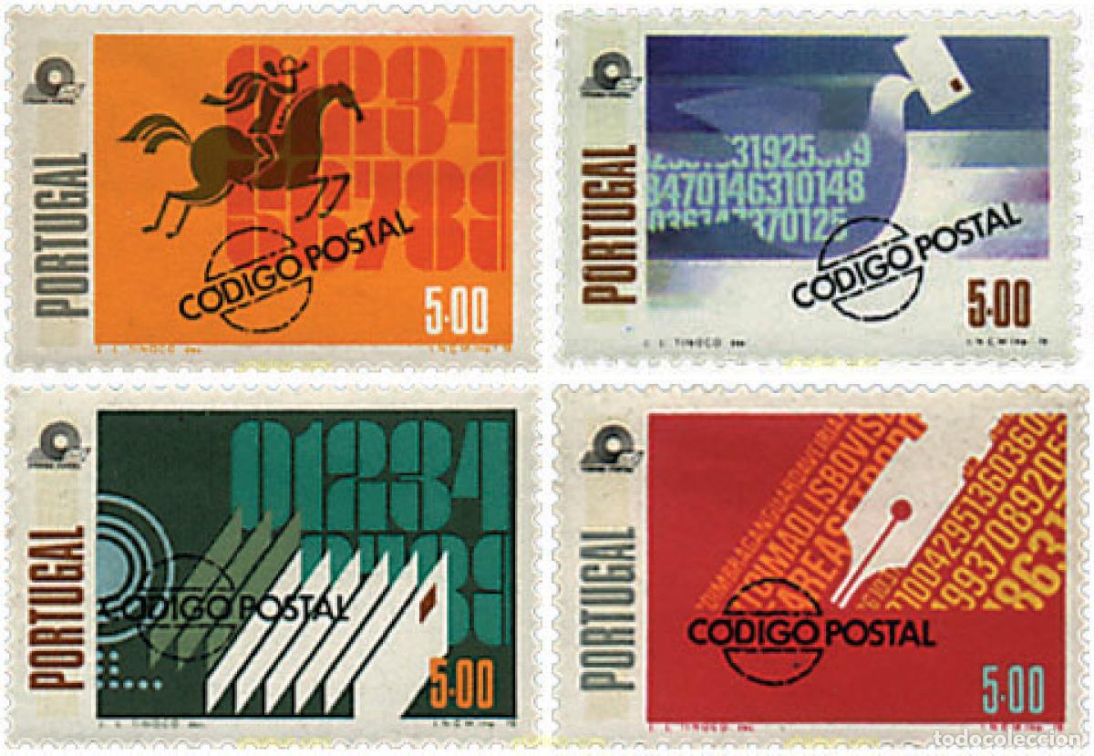 Sellos: 56213 MNH PORTUGAL 1978 INTRODUCCION DEL CODIGO POSTAL